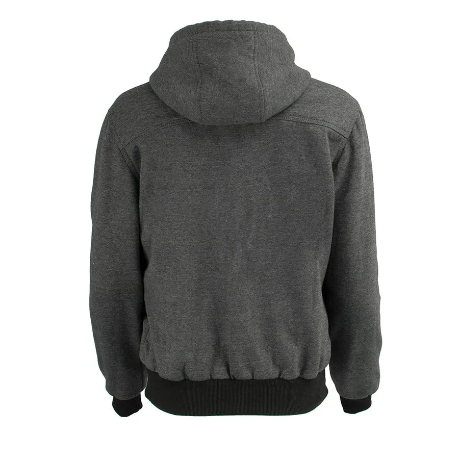 Women Zipper Front Heated Hoodie w/ Front & Back Heating Elements & Glove Connection