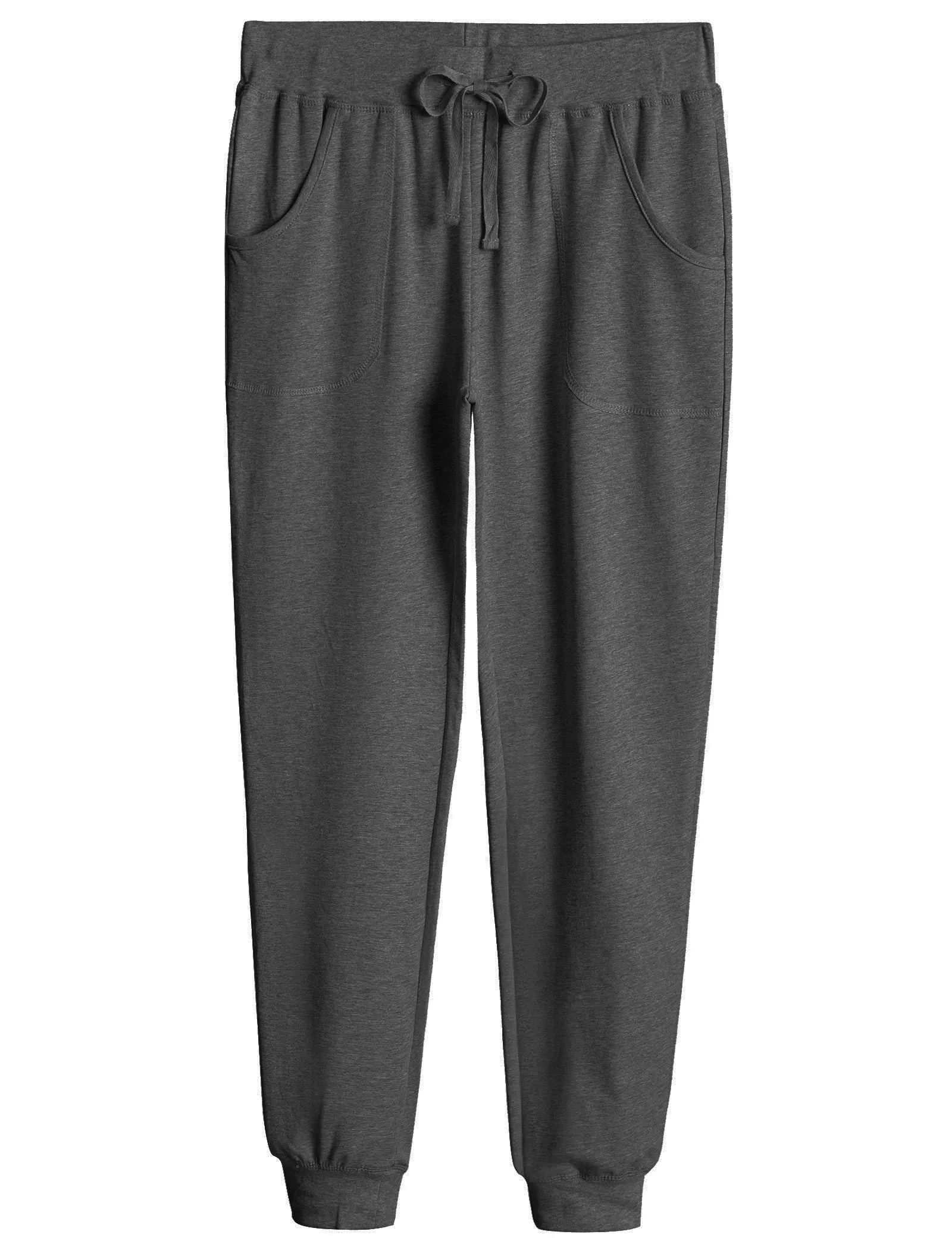 Women's Cotton Joggers Jersey Sweatpants with Pockets