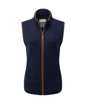 Women's Lambswool Aerobloc Gilet - Navy